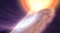 Descubren una estrella de neutrones que se comporta como un agujero negro